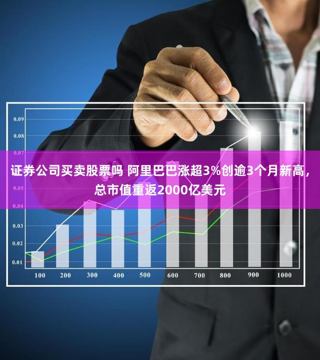 证券公司买卖股票吗 阿里巴巴涨超3%创逾3个月新高，总市值重